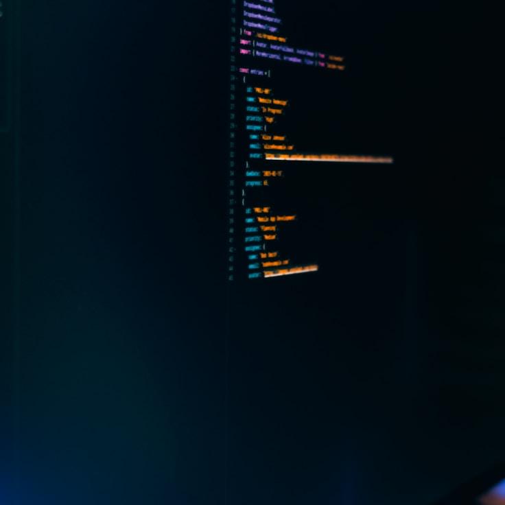 iOS app development workspace